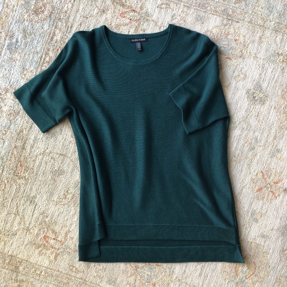 (Not for Sale) Eileen Fisher Short Sleeve Shirt